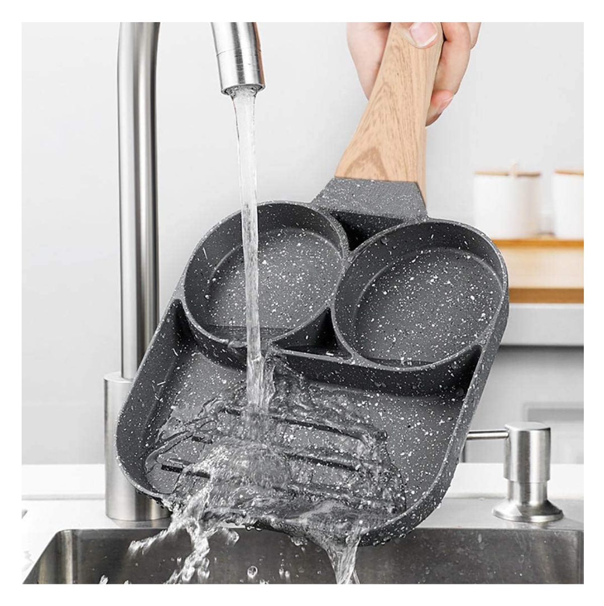 Miniatura 7 de Combo Sarten Antiadhere 4 y 3 Puestos